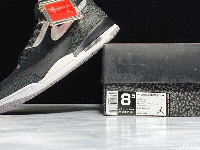 Cheap Cement Jordan Grey CK4348-007 3 Air Black Tinker 0804
